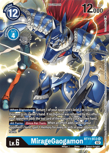 BT11-033 MirageGaogamon Alternative Art