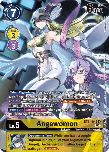 BT11-042 Angewomon Alternative Art