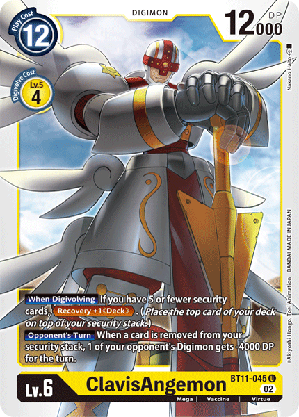 BT11-045 ClavisAngemon (Foil)