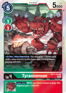 BT11-052 Tyrannomon