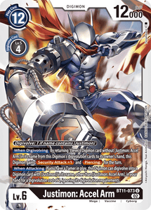 BT11-073 Justimon: Accel Arm