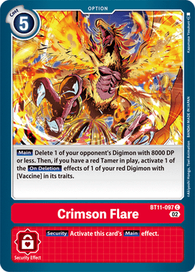 BT11-097 Crimson Flare (Foil)