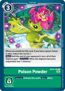 BT11-103 Poison Powder