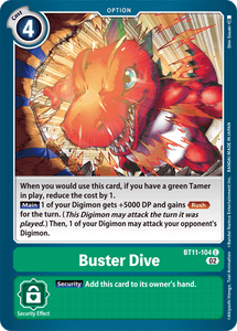 BT11-104 Buster Dive