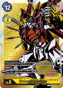 BT2-041 ShineGreymon Alternative Art