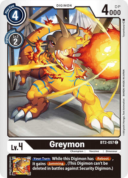 BT2-057 Greymon