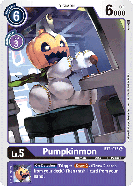 BT2-076 Pumpkinmon