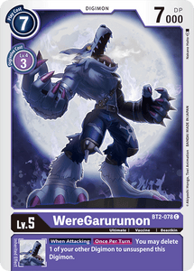 BT2-078 WereGarurumon