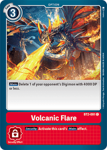 BT2-091 Volcanic Flare