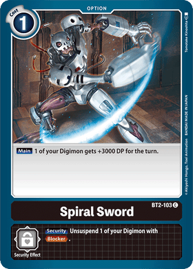 BT2-103 Spiral Sword