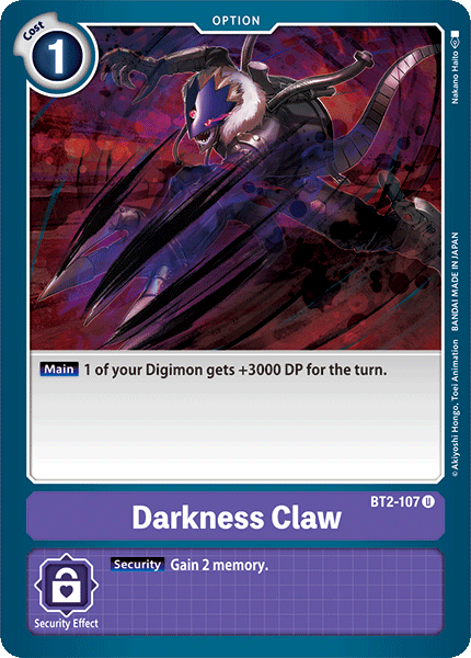 BT2-107 Darkness Claw