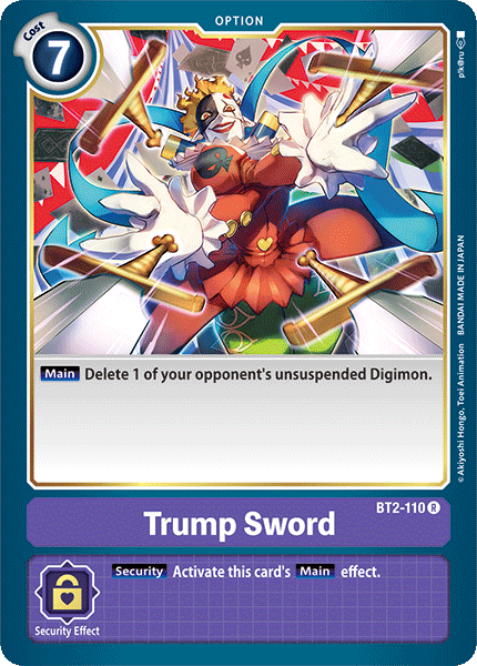 BT2-110 Trump Sword