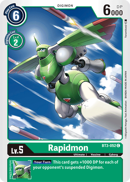 BT3-052 Rapidmon