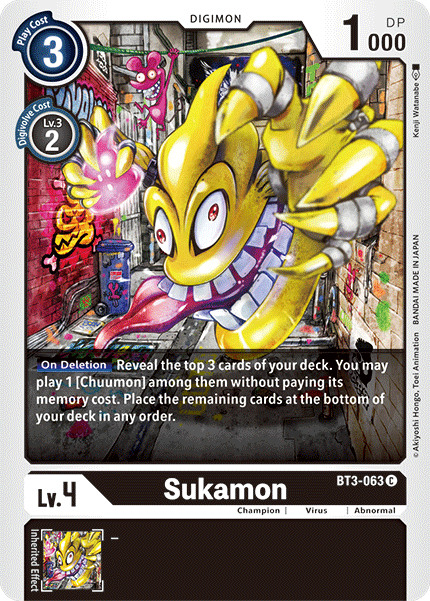 BT3-063 Sukamon