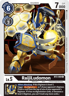 BT3-069 RaijiLudomon