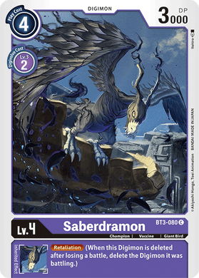 BT3-080 Saberdramon