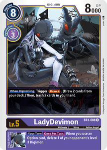 BT3-088 LadyDevimon