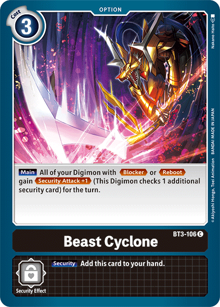 BT3-106 Beast Cyclone