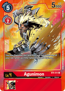 BT4-011 Agunimon Alternative Art