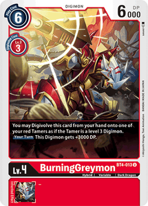 BT4-013 BurningGreymon
