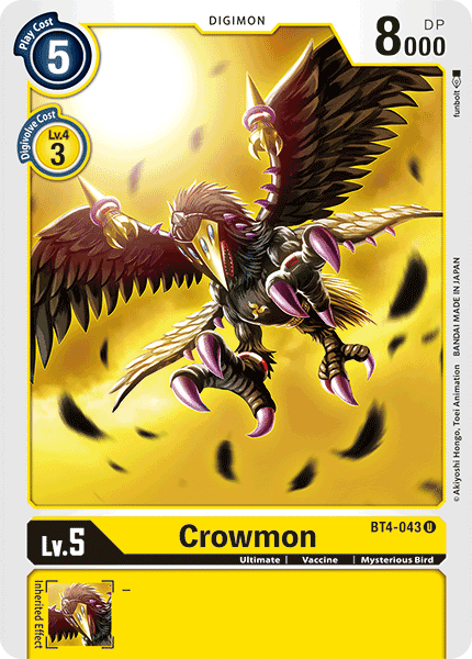 BT4-043 Crowmon