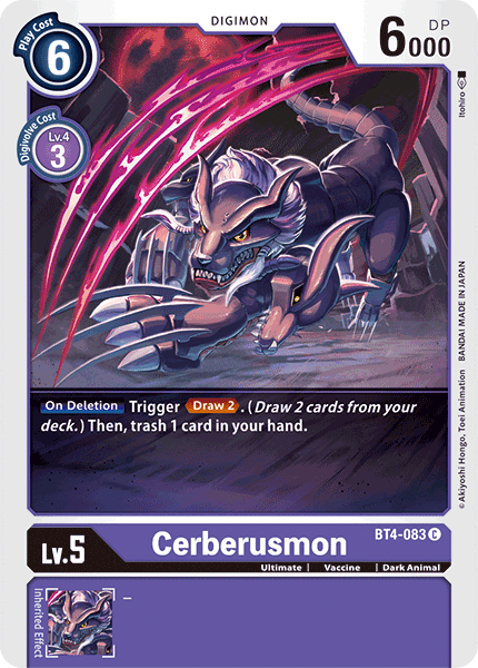 BT4-083 Cerberusmon