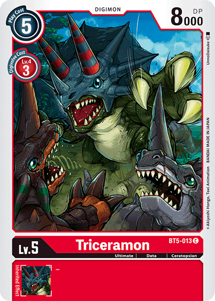 BT5-013 Triceramon