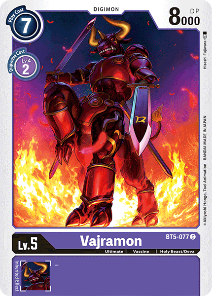 BT5-077 Vajramon