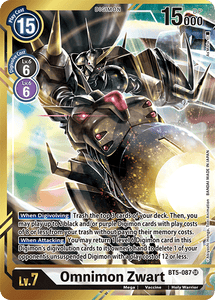 BT5-087 Omnimon Zwart Alternative Art (As'Maria)