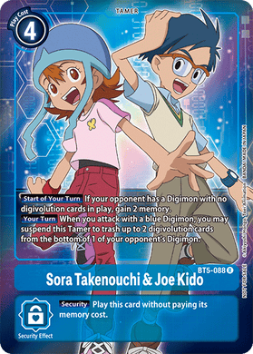 BT5-088 Sora Takenouchi & Joe Kido Alternative Art