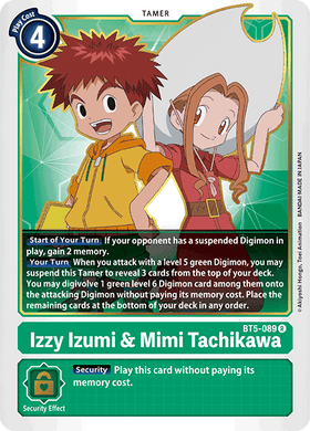 BT5-089 Izzy Izumi & Mimi Tachikawa