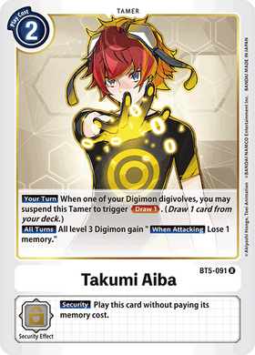 BT5-091 Takumi Aiba