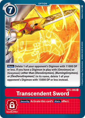 BT5-095 Transcendent Sword