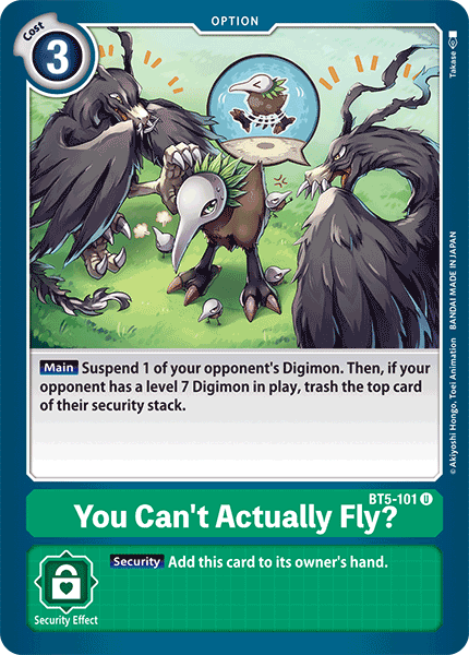 BT5-101 You Can't Actually Fly?