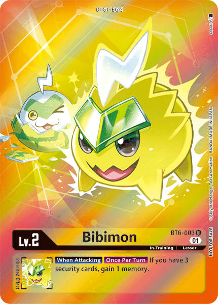 BT6-003 Bibimon Alternative Art