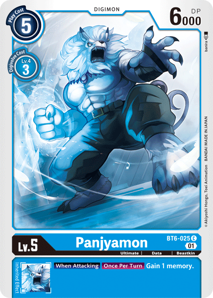 BT6-025 Panjyamon