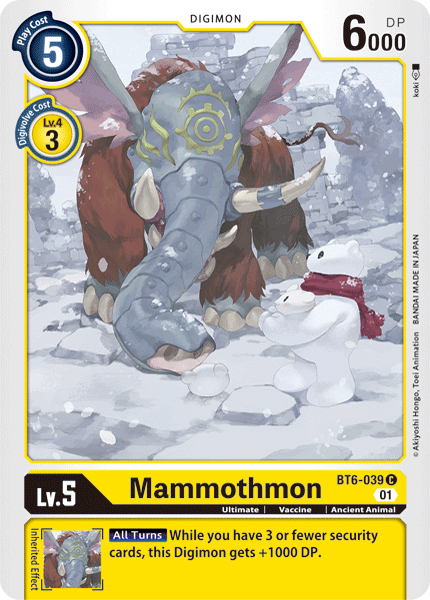 BT6-039 Mammothmon