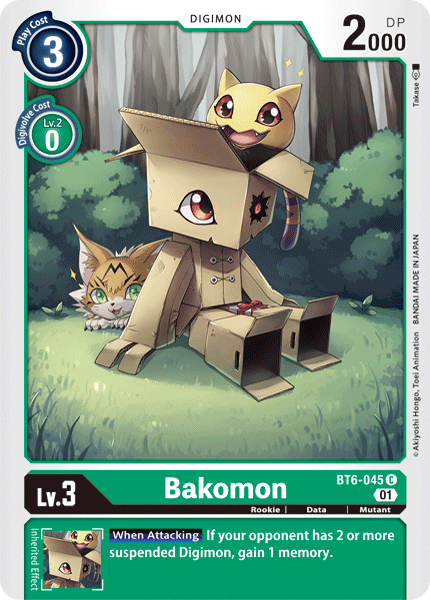 BT6-045 Bakomon