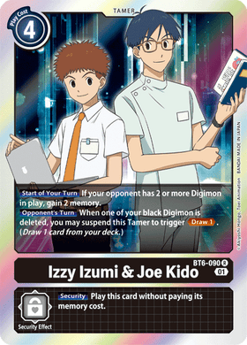 BT6-090 Izzy Izumi & Joe Kido