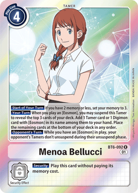 BT6-092 Menoa Bellucci