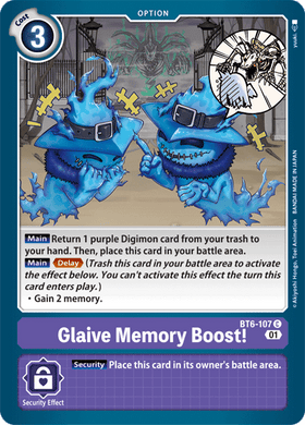 BT6-107 Glaive Memory Boost!