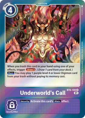 BT6-108 Underworld's Call