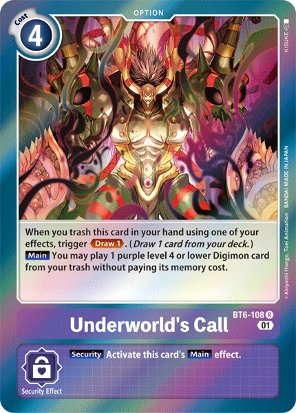 BT6-108 Underworld's Call