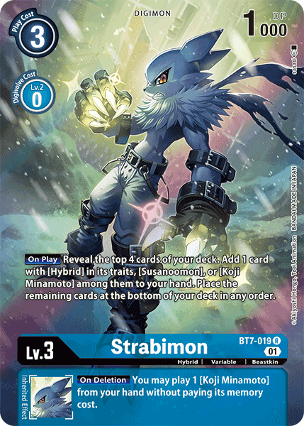 BT7-019 Strabimon Alternative Art