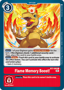 BT7-092 Flame Memory Boost!