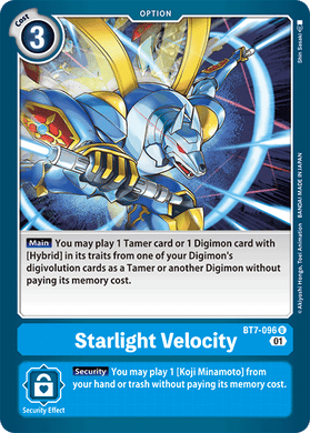 BT7-096 Starlight Velocity