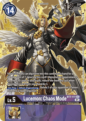 BT7-111 Lucemon: Chaos Mode Alternative Art