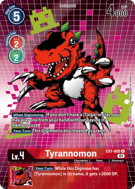 EX1-005 Tyrannomon Alternative Art