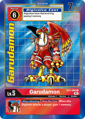 EX1-006 Garudamon Alternative Art