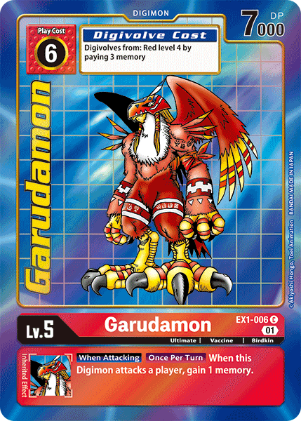 EX1-006 Garudamon Alternative Art